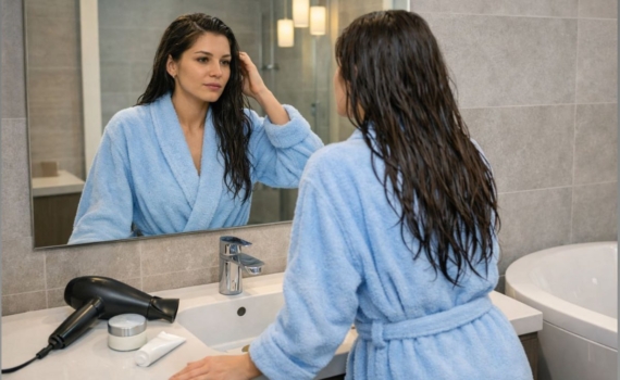 Почему зеркало в ванной всегда чистое, даже когда в пару? Эти 5 способов — не вернут вас к тряпкам Почему зеркало в ванной всегда чистое, даже когда в пару? Эти 5 способов — не вернут вас к тряпкам